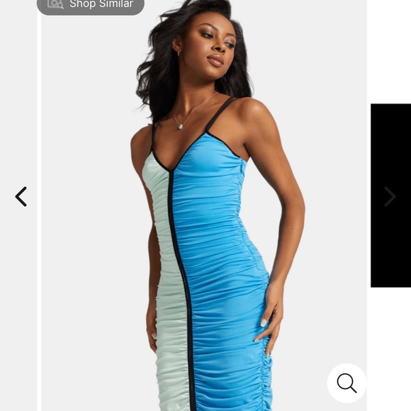 Colorblock knit dress - Picture 5 of 11